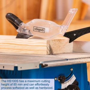 Scheppach HS100S Table Saw – 2000W Powerful Wood Cutting Machine