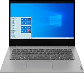 IdeaPad 3 14" HD Laptop - Intel Pentium Silver N5030, 4GB RAM, 128GB SSD, Windows 10 S Mode - Platinum Grey (81WH004LUS)