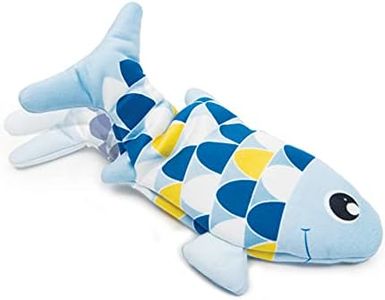 Catit Groovy Fish Interactive Cat Toy with Catnip, Blue