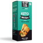 NutroActive Keto Breakfast Bar Zero Sugar Gluten Free Extremely Low Carbs 100 Gm