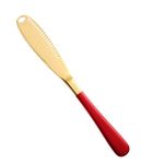 Leeonz® Magic Butter Knife Spreader and Curler, Curl Your Butter with Ease 3 Different Ways (RED)