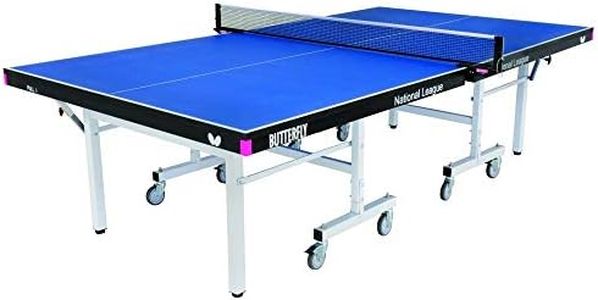 Butterfly National League 25 Ping Pong Table - Blue