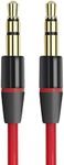 REALMAX【 1m 】Universal Auxiliary Aux Gold Plated Jack to Jack Audio Cable 1m 2m 3m 5m 10m | For Smartphone mobile Headphones Tablet MP3 PC To Home/Car Stereo | 3.5mm Male to Male Cord Line Input