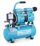 Low Noise Oilless Air Compressor Silent Oil Free Portable, 8 BAR 115psi (9L)