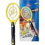 Zap It! Electric Fly Swatter - Rechargeable Zapper, Killer Racket, Mosquito And Wasp Bug Zapper 4,000 Volt, Usb Charging, Lightweight Handy (Mini, 1-Pack)