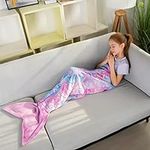 Toddler Mermaid Tail Blankets Glitt