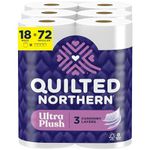 QUILTED NORTHERN Ultra Plush® Toilet Paper, 18 MEGA Rolls