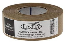 Artists 36mm x 54 Metre Gumstrip Brown Framing Tape Roll