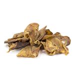 British Dried Whole Pigs Ears x25 For Dogs, 100% Natural Treats, Long Lasting Grain Free Chew