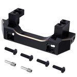 Hobbypark 90g/pcs Heavy Duty Brass Front Bumper Servo Mount for Traxxas TRX-4 TRX4 1/10 RC Crawler Car Scale & Trail Truck