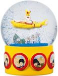 Half Moon Bay | Yellow Submarine Snow Globe | The Beatles Snow Globes For Adults | Quirky Christmas Ornaments & Christmas Decor | Funny Snow Dome | The Beatles Gifts & Music Gifts | Musical Xmas Decor