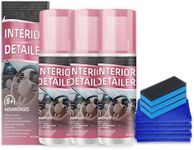 Polishing Cleaner Car Interior, 2026 Upgrade Car Interior Cleaner Spray, All Purpose Car Interior Detailer Cleaner for Dashboards, Seats, Leather, Plastic (3PCS)