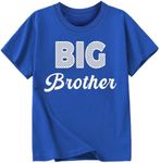 Big Brother Tshirts Kids Sibling Reveal Announcement Shirt Boys Sibling Outfits Gift 4 Years