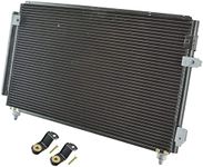 TRQ AC Condenser A/C Air Conditioning with Receiver Drier Compatible with Lexus GS