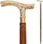 Vintage Brass Walking Stick – Handm