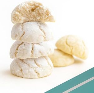 Andy Anand Sugar Free Amaretti Cookies- Handmade, Guilt Free Indulgence | Delicious Gourmet Gift for Diabetics and Chocolate Lovers | Health Conscious Indulgence (20PC)