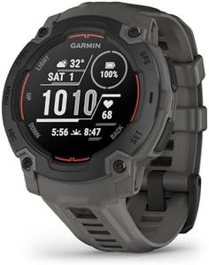Garmin Instinct E 45mm – Robust designte, wasserdichte GPS-Smartwatch mit 1,2" Display für Outdoor, Laufen, Radfahren u.a. – mit Pulsmessung, präziser Navigation und zahlreichen smarten Features
