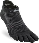 Injinji Run Lightweight No-Show Unisex Toe Socks L