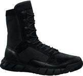 Oakley Tactical Boots,11,R,Black,Plain,Mens,PR, Blackout, 11