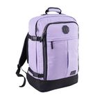 Cabin Max Metz 55x40x20 cm Cabin Backpack Carry On Bag Travel Ryanair Cabin Bags 55 x 40 x 20 (Recycled rPET Lavender 44L)