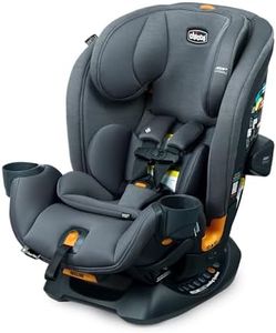 Chicco Chicco OneFit LX ClearTex All-in-One Car Seat with LeverLock Installation, Slim Design, Convertible Car Seat, Seat for Infants and Children 5-100 lbs | Smoke/Grey
