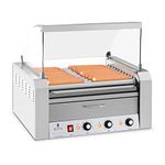 Royal Catering - RCHG-11WO - Hotdog grill (11 rollers)