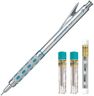 Pentel GraphGear 1000 Premium Mechanical Drafting Pencil Set with Refill Leads and Refill Erasers, Retractable, For Students, Architects, Engineers, Artists, 0.7mm Medium Point, 1 Pack