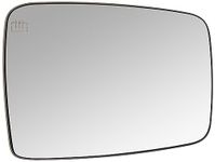 Fit System 33244 Driver Side Heated Mirror Glass w/Backing Plate, Dodge Ram Pick-Up 1500, Ram Pick-Up 2500, 3500, 6 3/8" x 9" x 10" (w/o Towing pkg, w/o auto dimming)