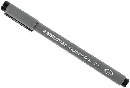 Staedtler Pigment Liner, 0.5mm, Black Ink (308-0.5)