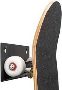 MIUONO Skateboard Wall Mount, Skateboard Rack Wall Hanger for Storage Display, Heavy Duty Steel Design