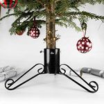 Bosmere G452 4-inch Christmas Tree Stand Sparkle Size - Black