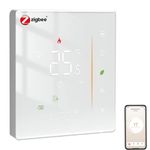 MOES Zigbee Smart Thermostat Water Underfloor Heating, Smart Home Room Thermostat Digital Programmable Compatible Alexa/Google Home Voice Control,MOES/Smart Life/Tuya App(MOES ZigBee Hub Required)