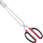 HINMAY 16-Inch Stainless Steel Barbecue Grilling Tongs Extra Long Scissor Tongs