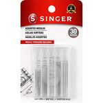 SINGER Assorted Hand Needles with Compact and Needle Threader, 30 Count