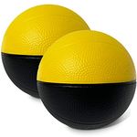 4” Foam Mini Soft Basketball Basketball for SKLZ Pro Mini Hoop Micro, 2 Pack | Safe & Quiet Small Basketball for Nerf Basketball Hoops and Other Mini Indoor Hoop Basketballs Sets