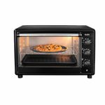 Glen Oven Toaster Griller, 35 Litre, 2100W OTG for Kitchen, 6 Heating Modes, Motorized Rotisserie, Convection Fan - Black (SA5035BLRC)