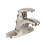 American Standard 7075000.295 Colony Pro Single-Handle Bathroom Faucet with Metal Drain, 1.2 GPM, Brushed Nickel