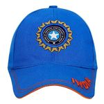 ZaySoo Cap for Men, Women, Cotton Blend, Summer All Season Sports, Cricket, Gym, Branded, Stylish Adjustable Buckle India Cricket Quality Headwear(Blue)