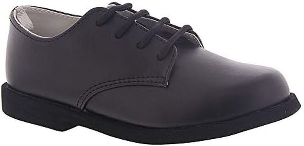 Baby Deer Boy's Classic Oxford, Black, 5 Toddler