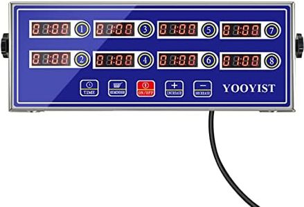 YOOYIST Commerciale 8 canali Digital Kitchen Timer Restaurant Cooking Allarme forte