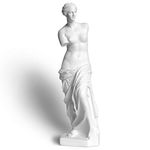 Garwor Venus De Milo Aphrodite of Milos Greek Mythology Goddess of Love and Beauty 12" Resin Statue Sculpture Figurine Art Decor,Venus De Milo Bust