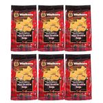 Walker's Shortbread Mini Scottie Dog Shaped Cookies, Pure Butter Shortbread Cookies, 4.4 Oz Bag (Pack of 6)