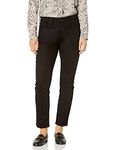 NYDJ Women's Petite Sheri Slim Jeans, Black 2336, 10P