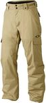 Oakley Men's Cascade Bio Zone Shell Pant, New Khaki, Large