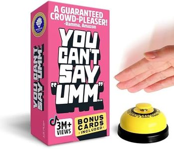 You Can't Say UMM: A Party Game for Family and Adults, Fast-Paced Family Word Game, Must Have for Game Night, Bonus Content Included