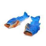 Coddies Fish Flops | The Original Bass Fish Slippers (8/9 UK (42/43 EU), Blue)