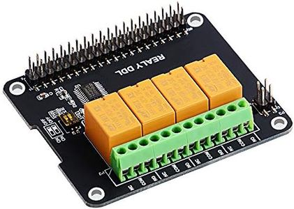 GeeekPi Expansion Board 4 Channel Relay Board Module Power Relay Module for Raspberry Pi 4B & Raspberry Pi 3 Model B+ & Raspberry Pi 3/2 Model B (No Programming Required/Programmable)