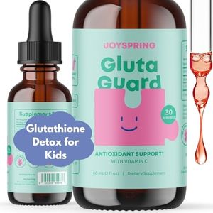 JoySpring Glutathione Liposomal Supplement for Kids | Improve Speech & Eye Contact with Glutathione Kids Detox | 50 MG Antioxidant L-Glutathione Drops | Detox for Kids | 2 oz Liquid Supplement