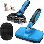 3PCS Self Cleaning Slicker Brush & 