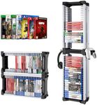 ASFSKY Game Storage Tower Universal Video Game Storage for 48 Games Storage ABS Stand Compatible with PS5 PS4 Xbox Nintendo Switch Games Gamer Gifts (46)